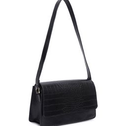 Fastrack Croc Textured Structured Shoulder Bag image 2
