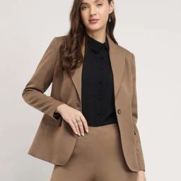 Fablestreet Beige Blazer-image-49