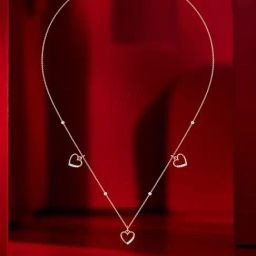 Malabar Gold and Diamonds 18k Rose Diamond Close To Neck Necklace-image-15