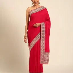 Mohey Rani Embroidered Saree with Blouse Piece-image-43