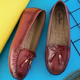 Pelle Albero Women's Cherry Loafers-image-95