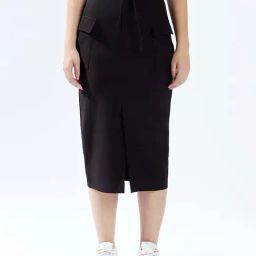 Hubberholme Black Tailored Fit Skirt-image-99