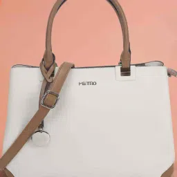 Metro Beige Large Satchel-picture-5