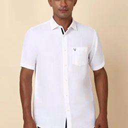 Allen Solly White Slim Fit Shirt-image-82