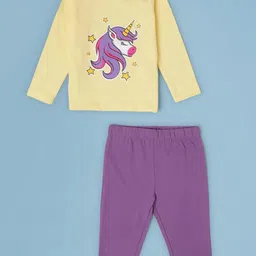 Babies R Us Girls Pack of 2 Printed Sleepsuit-image-19