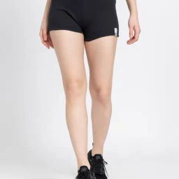 adidas Black Cotton Training Shorts-image-37