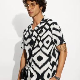The Souled Store Multi Cotton Relaxed Fit Printed Casual Shirts-image-26