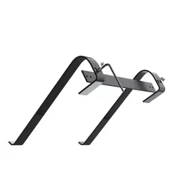 Burden Free Black Aluminium Alloy Fix Laptop Stand-12