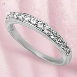 Mia by Tanishq 925 Silver Glitz Shine Silver Finger Ring-image-32
