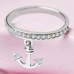Mia by Tanishq 925 Silver Shiny Sailor Silver Finger Ring-image-35