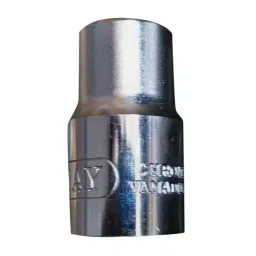 Ajay Tool 6.35 mm (1/4 inch) Drive Hex Socket Square Chrome Vanadium Steel 13 mm, AJ-1/4DSS/H-image-69