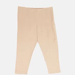 W Women Beige Solid Regular Trousers-image-24
