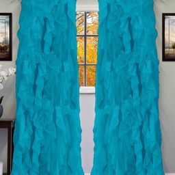 Dekor World Multicoloured Set of 2 Sheer Long Door Curtain-49