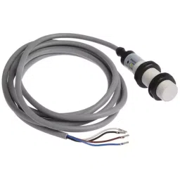 RS PRO Capacitive Barrel-Style Proximity Sensor M18 x 1 5 mm Detection NPN Normally Open & Closed, 1845604-27