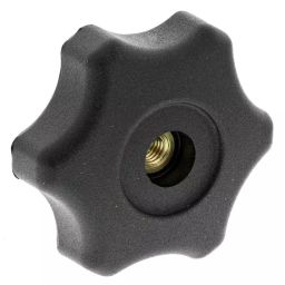 RS PRO Black Multiple Lobes Clamping Knob M6 Threaded Through Hole, 161228-image-62