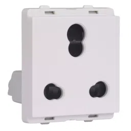 Schneider Electric 3 Pin Socket Outlet with Shutter Livia Series 10_16 Amp White, P2106_N-image-60