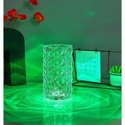 Chocozone 16 Color Changing Crystal Diamond Table Lamp - Multicolor-50