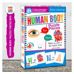 Hellofriend Books Human Body Puzzle-22