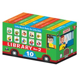 My First Learning Library Box - 3, First Words, Action Words, Body Parts, Good Habits, Opposites & more, Pack of 10 Books - English-26