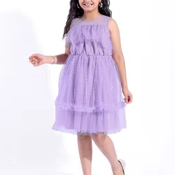 Hola Bonita Net Fit & Flare Dress-picture-34