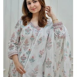 Assume Fab Women Embroidered Kurta Set-image-124