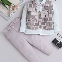 BAESD Boys Printed 3-Piece Suits-image-113