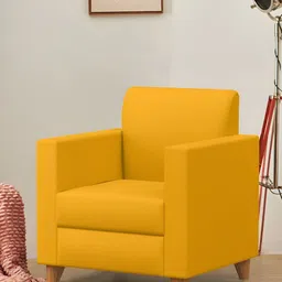 Chumbak Sahara Mustard-Yellow Modern Chair-image-37