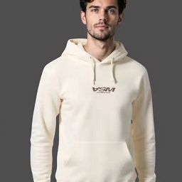 A Skating Monk by Woodland Beige Regular Fit Solid Hoodies-image-18