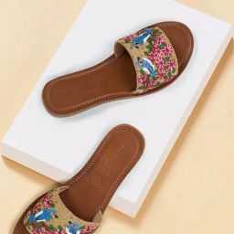 Forever Glam by Pantaloons Women's Multicolor Ethnic Sandals-image-18
