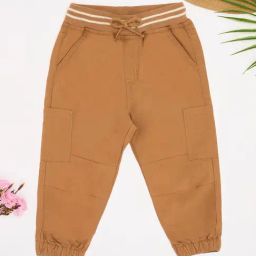Pantaloons Baby Boys Pantaloons Baby Brown Joggers-image-15