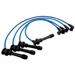 NGK Plug Cord Compatible with (Subaru) Pleo 34998695 - Made In Japan (Set of 4 Piece)-4