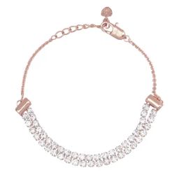 Juicy Couture Rose Gold Ariel Crystals Bracelet for Women-image-93