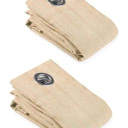 Saral Home Beige Cotton Plain Curtain-picture-43