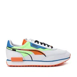 Puma Men's Future Rider Twofold Trainers White Casual Sneakers-image-15
