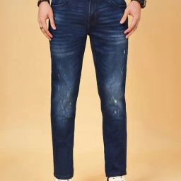 Sf Jeans By Pantaloons Blue Slim Fit Distressed Distressed Jeans-image-17