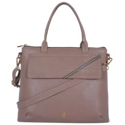 Baggit Lxe Stifle Pink Solid Medium Handbag-image-22