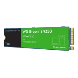 WD Green SN350 WDS100T3G0C 1TB M.2 NVMe SSD (Green)-picture-15