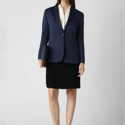Van Heusen Navy Regular Fit Blazer image 4
