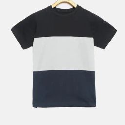 Dillinger Kids Multicolor Color Block T-Shirt-image-45