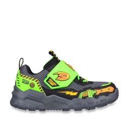 Skechers Boys ADVENTURE TRACK-SOUND BLASTER Black Lime Lifestyle Shoes-image-87
