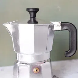 La Cafetiere Silver Aluminium Espresso Maker (0.15 L)-45