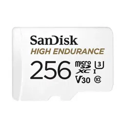 SanDisk 256GB High Endurance Video MicroSDXC Card with Adapter (White)-40