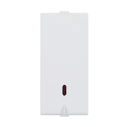RAPID Stelo Switch With Indicator 1 Module 6 Amp 1 Way White, R-2068 (Pack of 20)-23