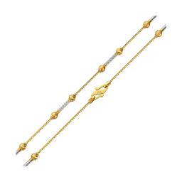 Joyalukkas 22k (916) Bead Stream Gold Snake Chain For Women-26