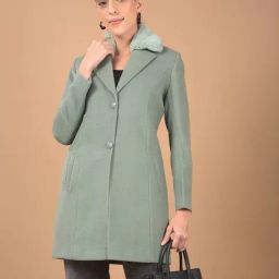 Crimsoune Club Green Polyester Regular Fit Solid Formal Jacket-image-36