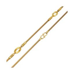 Joyalukkas 22k (916) Textured Disc Harmony Gold Snake Chain For Women-39