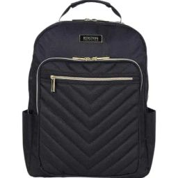 Reaction Kenneth Cole Navy Polyester Large Laptop Backpack-image-61