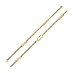 Joyalukkas 22k (916) Textured Opulence Gold Snake Chain For Women-image-77