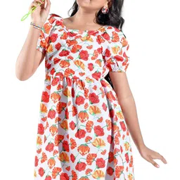 Hola Bonita Floral Print Fit & Flare Dress-picture-20