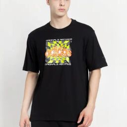 Adidas Originals Black Cotton Regular Fit Printed T-Shirt-image-11